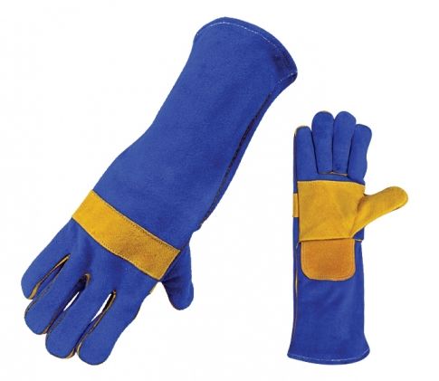 Blue Welding gloves