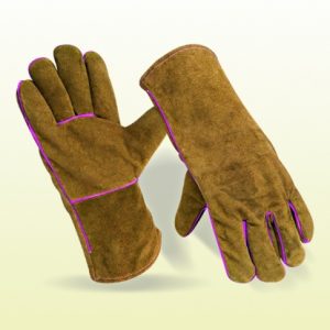 Brpwn welding gloves