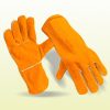 Orange-Welding-Gloves