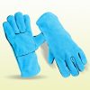 Sky-Blue-Welding- Gloves